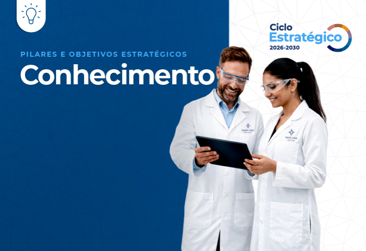 O conhecimento &eacute; parte essencial da nossa forma de cuidar e de transformar a sa&uacute;de